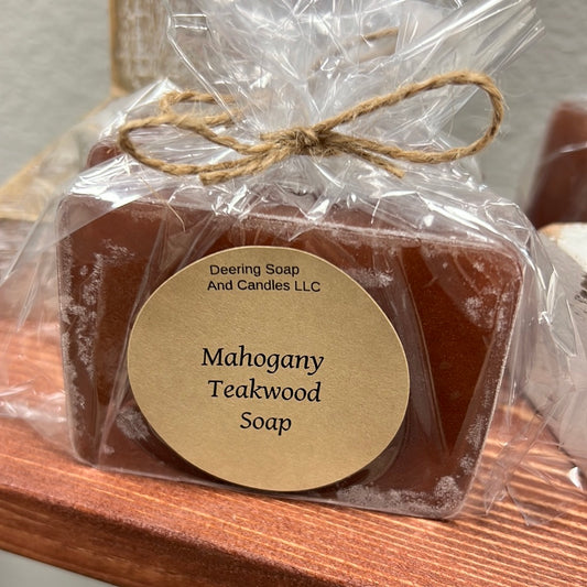 Mahogany Teakwood Soap