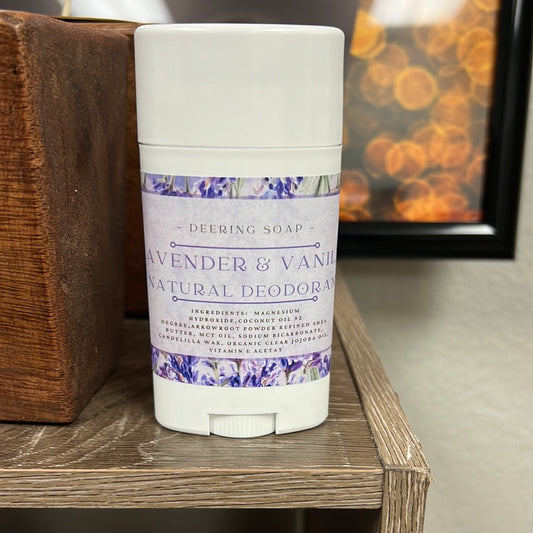 Lavender & Vanilla Natural Deodorant