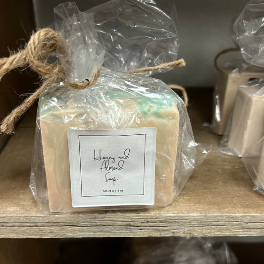 Honey & Almond Soap Bar