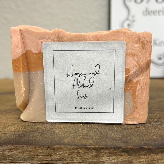 Honey & Almond Soap Bar