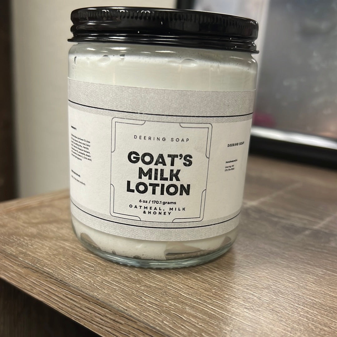 Goat’s Milk Oatmeal Milk and Honey Lotion