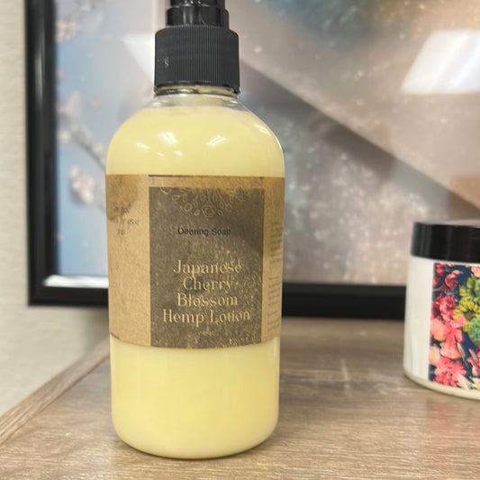 Japanese Cherry Blossom Hemp Lotion