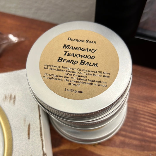 Mahogany Teakwood Beard Balm