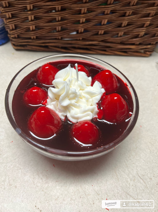 Strawberry Pie Candle